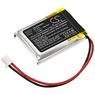 Image de TECHTEK Batteries 300mAh Compatible avec [Dogtra] 280C Receiver, 282C Trainers Arc remplace BP37W