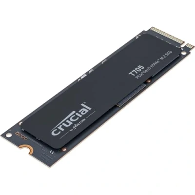 Image de Crucial T705 SSD 2To PCIe Gen5 NVMe M.2 Interne Gaming, jusqu’à 14.500Mo/s, Microsoft DirectStorage, Rétrocompatibilité 4.0, Disque Dur CT2000T705SSD3