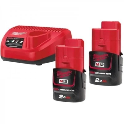 Image de Milwaukee Kit NRG M12 REDLITHIUM ION 2.0Ah M12NRG 202