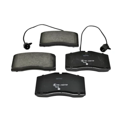 Image de HELLA 8DB 355 018 491 Jeu de plaquettes frein avec contact du palpeur d&#039;usure intégré AUDI: A8 D2