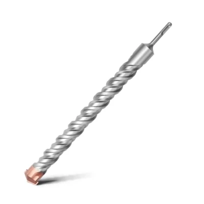Image de HSAWBIT Foret de maçonnerie SDS Plus 40 mm x 460 long, pointe en carbure tungstène Plus, pour mur, pierre, béton, brique