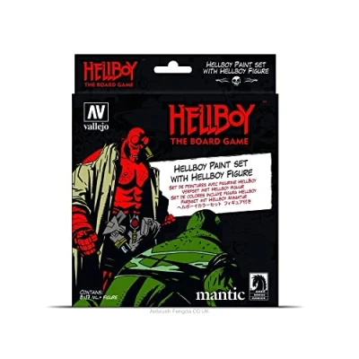 Image de Vallejo Hellboy Board Game, Farbsetmit Figure Accessoire de modélisme, 070187, Divers