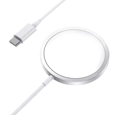 Image de 2024 Dernière Version Apple MagSafe Chargeur induction Rapide, Magnétique sans Fil 15W Compatible avec iPhone 15/15 Plus/15 Pro/15 Pro Max/14/13/12/11/X/XS/SE/XR/AirPods