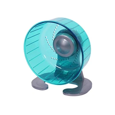 Image de Rosewood Pico Roue d&#039;exercice pour Hamster avec support Bleu Sarcelle