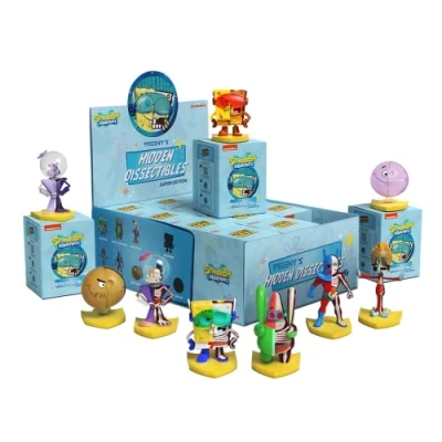Image de Mighty Jaxx Freeny&#039;s Hidden Dissectibles Spongebob Squarepants Series 4 (Super Edition) Figurines de Collection Blind Box Un Paquet Contient Une Figurine aléatoire