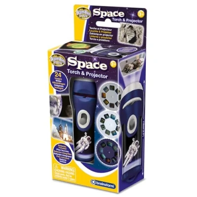 Image de Brainstorm TOYS E2008 Space Torch &amp; Projector, Blue