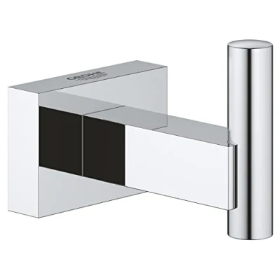 Image de GROHE patère Murale Essentials Cube 40511001 (Import Allemagne), Chromé