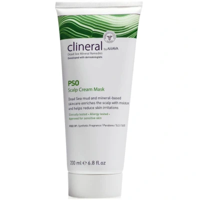 Image de Ahava Clineral PSO Scalp Cream MASK Masque pour les cheveux, Taille: 200 ml,