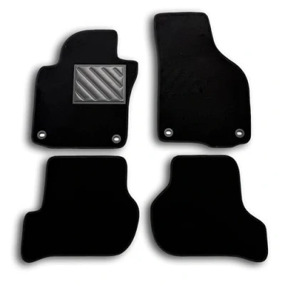 Image de Tapis de Sol sur Mesure, antidérapants, Talonnette en PVC, avec Points Fixation