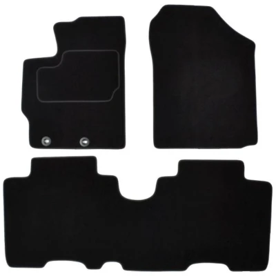 Image de MAMMOOTH A041 TOY365 PRM 01 Ensemble de tapis sol Textile avant et arrière 3 noir