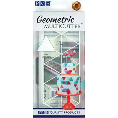 Image de PME Emporte pièce géométrique pour gâteau Triangle, Grande Taille, 3,2 cm