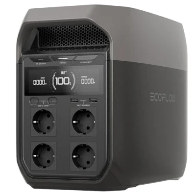 Image de Station d&#039;alimentation portable EcoFlow DELTA 3 Batterie LiFePO4 1024Wh, sorties variées