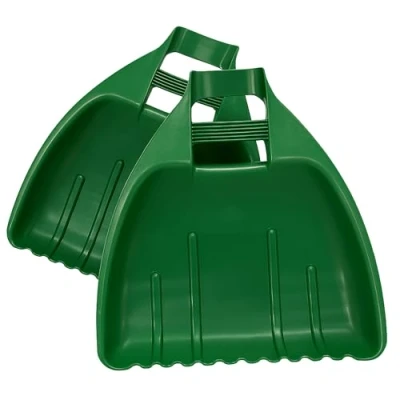 Image de Whitefurze G25LG1 Lot de 2 pelles à Feuilles Vert forêt
