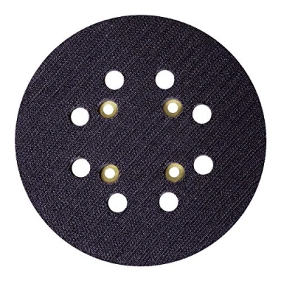 Image de VONROC Plateau de ponçage Ø125mm Convient à la ponceuse orbitale OS503DC Fixation adhésive pour papier abrasif