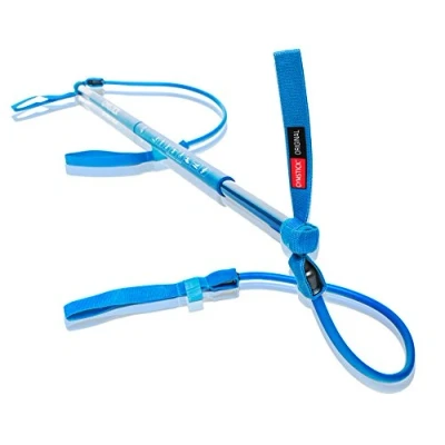 Image de Gymstick 2.0, intermédiaire, bleu + poster sac