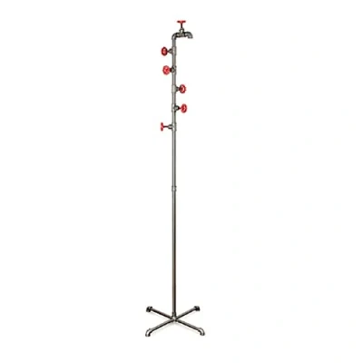 Image de Balvi Porte Manteau Pipeline en Forme de canalisation Fer 185x50 cm