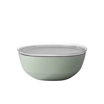 Image de Mepal Saladier avec couvercle Silueta Lavable au lave Vaisselle et résistant micro ondes Plat de service Plats à tapas 5000 ml Nordic sage