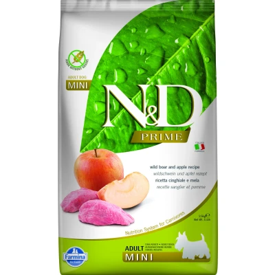 Image de N&amp;D Prime nourriture pour chiens Sanglier petit races 800 gr.