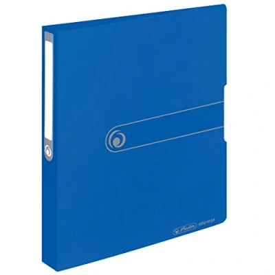 Image de Herlitz 11217171 Easy orga to go Classeur à anneaux A4 2 hauteur de remplissage 25 mm Bleu opaque