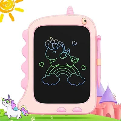 Image de Orsen Tablette D&#039;écriture LCD de 8,5 Pouces, Graphique, Ardoise Magique, Dessin Enfant 2 3 4 5 6 7 Ans Filles et Garçons Cadeau d&#039;anniversaire pour Les Enfants Licorne Jouets