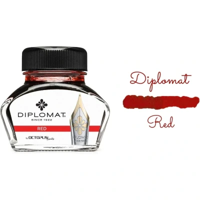 Image de Flacon d’encre Diplomat 30 ML Red