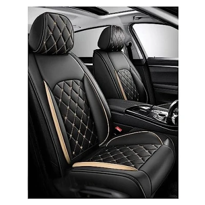 Image de Housse de siège Voiture en Cuir pour Audi A1 A3 A4 A5 A6 A7 A8 A4L A6L A8L Q2 Q3 Q5 Q7 Q5L Sq5, RS Q3, B8 / B6, 8P, Respirant et Housses Avant arrière 5 Places (Color : B