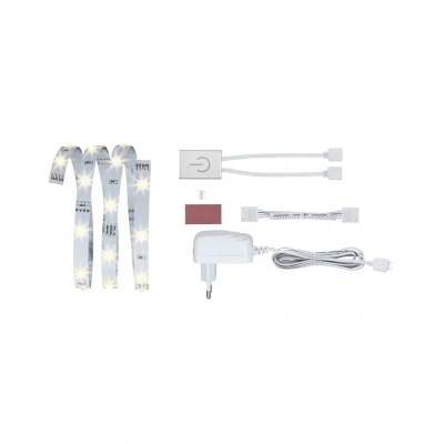 Image de Paulmann YourLED ECO Comfort 70954 bande lumineuse LED en plastique à intensité variable avec 1 de 2,4 W Blanc 3000 K