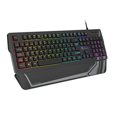 Image de Clavier pour jeu Genesis Rhod 350 RGB Rétro éclairé Anti Ghosting Filaire