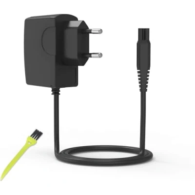 Image de Chargeur de Rasoir électrique pour QP6510 QP6520 HQ8505 RQ AT PT series, 6/7/8 Séries 1000 5000 7000 9000, Quadra, Cool Skin, Sensotec, Speed XL, Arcitec, Tondeuse