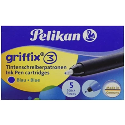 Image de Cartouches d&#039;encre 4001 Pelikan KM5 pour rollers Idéal Griffix, Pelikano, Twist, Th.ink, Grand prix,...
