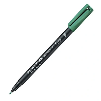 Image de Staedtler LumoColor 318 Feutre Permanent Pointe Fine 0,6 mm Vert