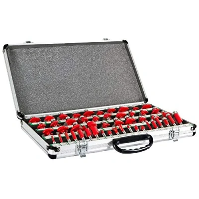 Image de Holzmann Maschinen OFS50 Jeu de fraises Diamètre tige 8 mm 50 pièces