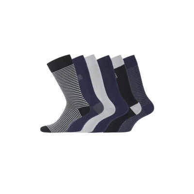 Image de Serge Blanco Homme Chaussettes Ser/Chvx6/1 Chaussettes, Multicolore (AS3/CA), 43 46 EU