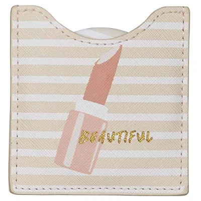 Image de Toga Draeger Miroir Rouge à lévres Rond de Poche Emmener Partout Idéal Cadeau Anniversaire, Toutes Occasions Dimensions 8,5 cm x 8 76005921 Small