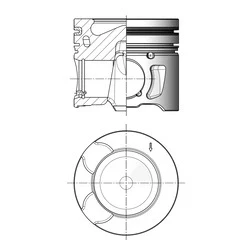 Image de Piston KOLBENSCHMIDT 41703610