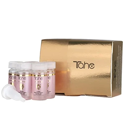Image de Tahe Lumière Express Soin capillaire protecteur de couleur idéal pour cheveux colorés, 5 x 10 ml