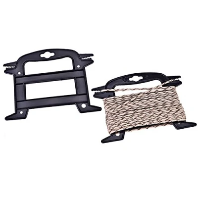 Image de Tbest Enrouleur De Fil Peche, Grand Corde Paracorde,Enrouleur Linge,Lot 5 Bobi Enrouleusee Paracorde 550 pour Ligne Pêche Outil Survie Multifonctionnel