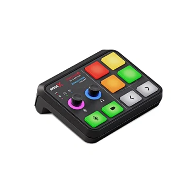 Image de Carte de capture vidéo 4K RODE Streamer X Préampli Revolution Preamp USB C XLR/HDMI/TRRS