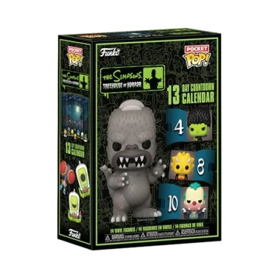 Image de Funko Advent Calendar: Bart Simpsons 13 Day Countdown The Calendrier de L&#039;avent Jours Surprises Mini Figurine en Vinyle à Collectionners Boîte Mystère Idée Cadeau