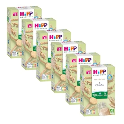 Image de Hipp Biologique 6 boîtes de 5 Céréales 250 g
