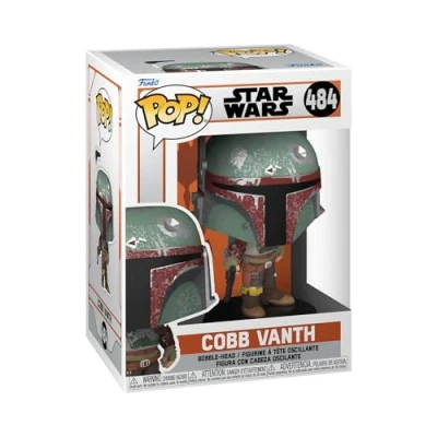 Image de Funko Pop! Star Wars: The Mandalorian Marshal with Chase 1/6 Odds for Rare Variant Figurine en Vinyle à Collectionner Idée de Cadeau Produits Officiels TV Fans