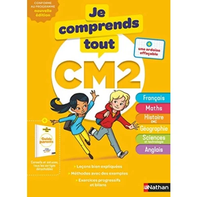 Image de Je comprends tout CM2 en un (cours + exercices) pour réviser le programme du dans toutes les matières Livre d’occasion Correct