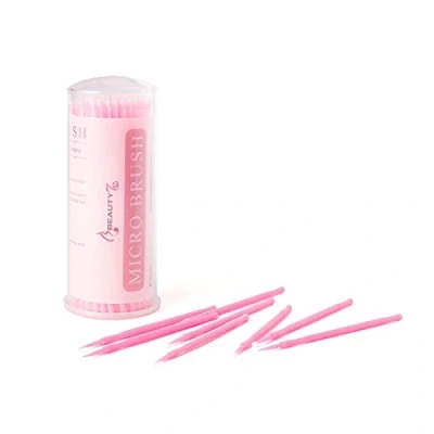 Image de BeatlGem 100pcs extensions de cils brosses jetables micro applicateur