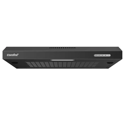 Image de COMFEE&#039; Hotte aspirante 60 cm SLIF17B LED, sous comptoir, 2 modes d&#039;aspiration 3 niveaux de vitesse Noir