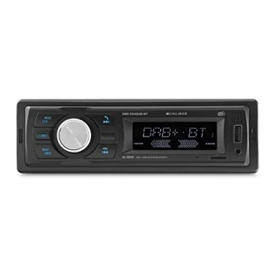 Image de Caliber Autoradio Radio Bluetooth Voiture AUX CD Dab Dab+ FM SD USB 18 Préréglages Kit Main Libre 4X 55 Watts Noir 1 Din