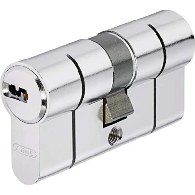 Image de Abus Cylindre Double Entrée D6PSN 40/60 mm Bkn, Nickelé