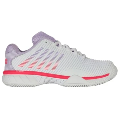 Image de K SWISS Hypercourt Express Baskets basses, Femme, Taille: 39, Wht orchdptl nblz Maille