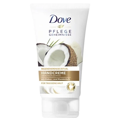 Image de Dove Secrets de soins Ritual régénérant au parfum coco et d&#039;amande 75 ml Crème pour les mains (1 x ml)