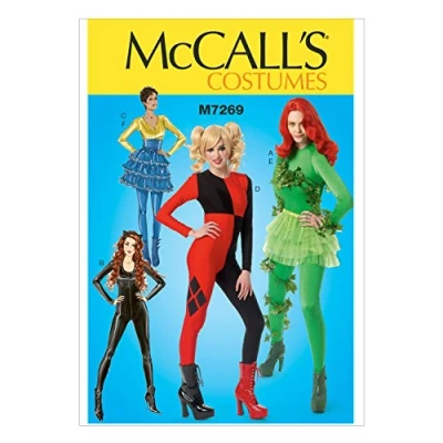 Image de McCall&#039;s Patterns MC7269AX5 Patrons de déguisements pour Femme, Tailles 36/38/40/42