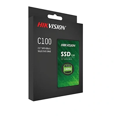 Image de SSD Interne HIKVISION 2.5 1920 Go C100 SATA 6.0Gbps III 3D TLC 500 MB/s 640 TB Neuf